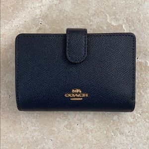 Coach Navy Blue Wallet
